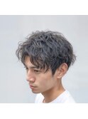 ツイストスパイラルパーマ ツイスパ 波巻きパーマ メンズパーマ