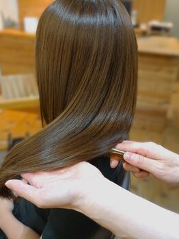 ナチュラル ピュール(Natural pur)の写真/髪のボリュームやパサつきを改善しながら綺麗な髪へ導く♪あなたのお悩みを解決し、理想を叶えるサロン◇