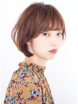 アイスバーグ ウェスト 清澄白河(eyesburg W/est)&nbsp;前髪あり丸みショートボブひし形ショートボブ