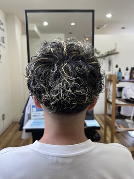 スウェル 津田沼店(Swell) スペインカール[津田沼駅/Men's/メンズカット/パーマ]