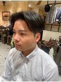【LUDLOW BLUNT】センターパート アップバング ビジネスヘア