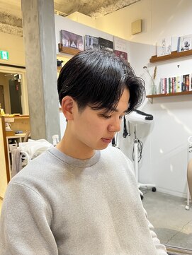 メンズカット/メンズセンターパート/メンズ刈り上げ