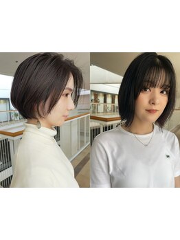 自宅でのお手入れが簡単になる、こだわりカット