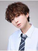 【LIPPS立川】緩め波巻パーマ　ナチュラルマッシュ