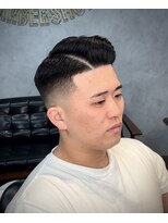 タフ バーバーショップ(TOUGH BARBER SHOP)&nbsp;side part style