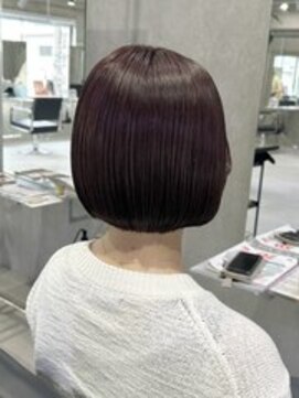 ラック 表参道(LUCK) チェリーボブ/ワインレッド/ミニボブ/表参道/原宿