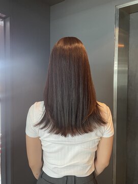 ロフティー 清澄白河(LOFTY) ミディアムレイヤー/グレージュ/髪質改善/清澄白河/錦糸町