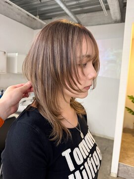 バンクスヘアー(BANK'S HAIR) 軽やか質感のミディアムレイヤー