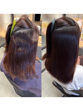 リタ 枚方(Rita) サラサラ◎縮毛矯正髪質改善ロング秋色