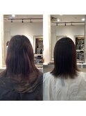 #髪質改善#縮毛矯正#酸性ストレート#ストレート