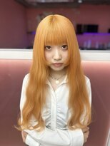 ダズリングディア(Dazzling Deer)&nbsp;オレンジ／ロング／ウェーブヘア