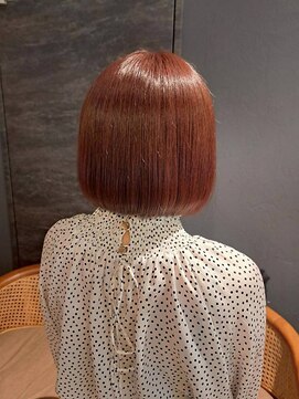 ヘアリゾート粋 トゥジュ 池袋東口店(tujuh) 髪質改善/艶髪ショート/ボブ/ストレート/ブラウン