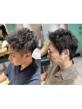 【メンズカット+眉毛カット￥4500】メンズのお客様も大歓迎！清潔感ある爽やかなスタイルで、好感度UP！