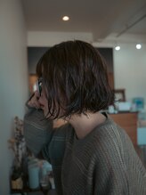 プラスヘアー(plus HAIR)&nbsp;【廣瀬】ミニボブパーマ