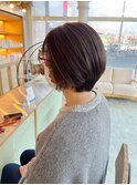 コンパクトショート30代40代50代脱白髪染め大人ハイライト
