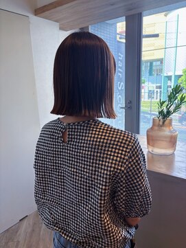 ヘアーエスクールステラ(hair S.COEUR stella) ぱつっとボブ/枚方ボブ