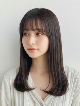 ルーム 郡山店(ROOM) 美髪ストレート×縮毛矯正♪前髪カット髪質改善トリートメント