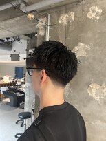 アカ(ACA)&nbsp;メンズショートテーパーフェード札幌大通りメンズ美容室