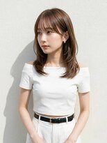 ズール 稲田堤店(ZU LU)&nbsp;艶ブラウン×ミディアムレイヤー