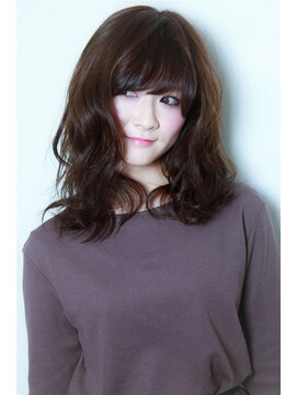 ルークス 中央林間(LOOOKS) 大人の髪色　アッシュブラウン×セミロング