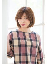 アドラーブル 長岡リップス旭岡店(adorable)&nbsp;30代40代50代☆ひし形大人可愛いボブディ♪