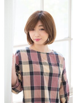 アドラーブル 長岡リップス旭岡店(adorable) 30代40代50代☆ひし形大人可愛いボブディ♪