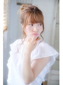 Sweet自由が丘☆ゆるふわアップスタイル☆着物にも◎夏☆