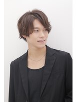 ヘアアンドケア エジェリラボ(hair&care egerie lab)&nbsp;ラフなメンズミディアムパーマスタイル