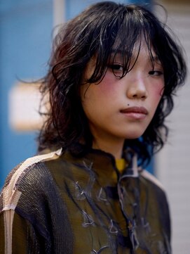 ウツワ(utuwa) 【utuwa 】 レイヤーミディアム×ニュアンスパーマ