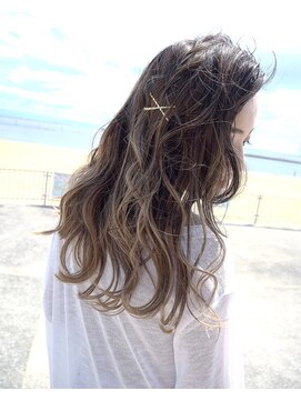 トーク 伊丹本店(TAL'KE) TAL'KE/バレイヤージュ×ホワイトベージュ_370