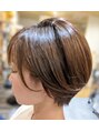 シュ シュ ヘア デザイン(chou chou hair design) ふんわりハンサムショート毛先にゆるパーマがあると更に良い