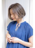レイヤーボブ×ハイトーン[心斎橋/髪質改善]