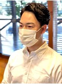 ツーブロック×パーマ