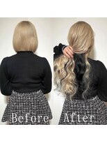 あるじゃんすー 渋谷店&nbsp;ブラックインナー#シールエクステ#メルティーカラー#美髪#渋谷