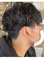 フラバー(flover) flover【ソフトツイストx波パーマxハネパーマ】前下がりマッシュ