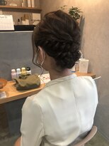 シロトータルデザイン(shiro total design) お呼ばれヘアセット