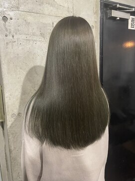 ラニヘアサロン(lani hair salon) 【ブリーチなし！】オリーブベージュ