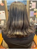 艶髪くびれロング&透明感グレージュ