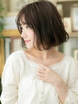 カバーヘア ブリス 大宮西口(COVER HAIR bliss) ■フレンチガーリーインナーカラー大人ボブ17★大宮20代30代40代