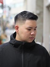 キングスマントーキョー 府中店(KINGSMAN TOKYO) MAN’S HAIR/波巻き/ハイライト/束感<理容室><府中駅>
