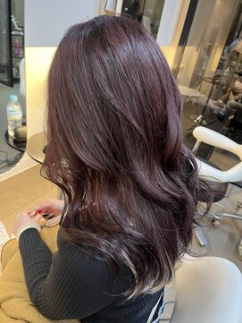 インデックスヘアー 錦糸町店(in'dex hair) カシスピンク[錦糸町/錦糸町駅/錦糸町北口/髪質改善］