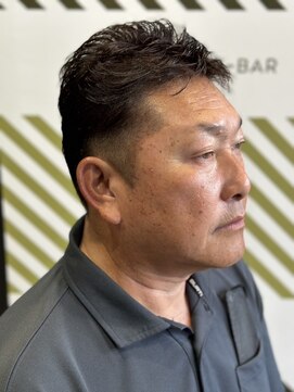 バーバーバー 千葉(BARBER-BAR) 50代向けヒートスタイル