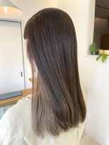 リアン(Lien)&nbsp;インナーくすみベージュ/セミロングヘア