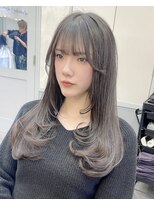 ロンドアヴァントゥス 池袋(Lond aventus)&nbsp;韓国レイヤー/韓国風/ボブ/髪質改善/黒髪/ブリーチなし〔池袋〕