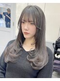 韓国レイヤー/韓国風/ボブ/髪質改善/黒髪/ブリーチなし〔池袋〕