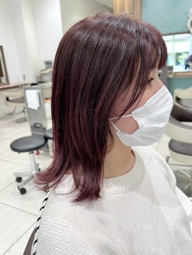 アッシュ 豊田店(Ash) 【担当：高下将一】ラベンダーピンク カラー￥13150