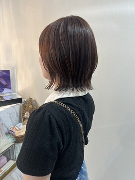 ベルバイヘアスイッチ(by hairswitch) ボブレイヤー×ツヤカラー