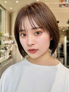 ミンクス 青山店(MINX) イメチェン前髪小顔ショート_表参道/青山