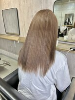 ラフィット 香椎(lafit)&nbsp;ミルクティーベージュ透明感カラー艶カラハイトーンケアブリーチ