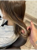 【ちらっとお洒落】インナーカラー_ミルクティーベージュ☆